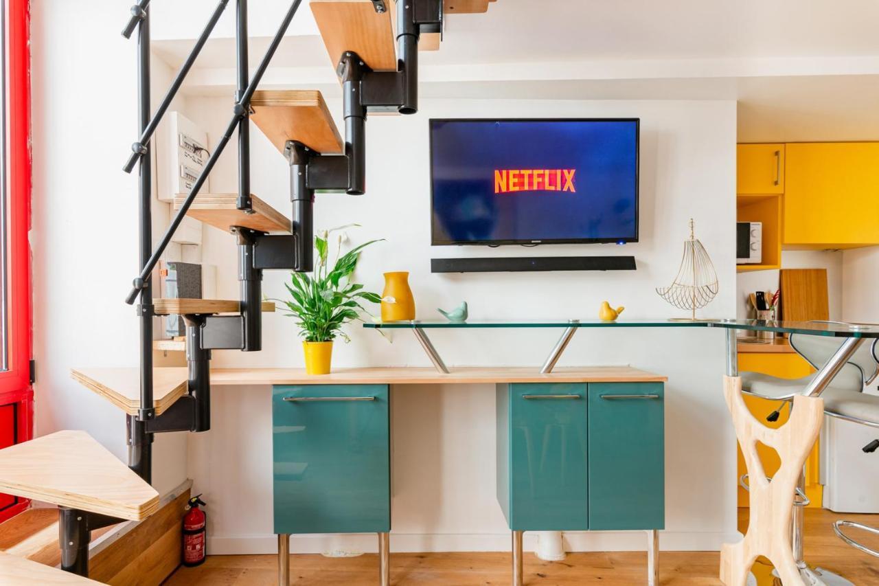 Beige Hospitalite - Elia Love Loft Centre Ville Saint-Etienne  Esterno foto